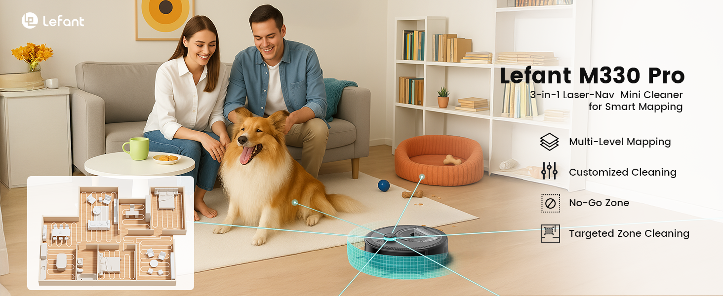 Meet the Lefant M330 Pro: Smart Cleaning Perfected for Modern