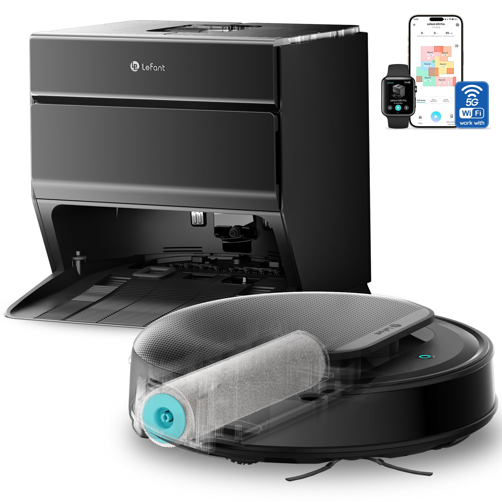 Lefant M5 Series: Robot Vacuum Cleaner