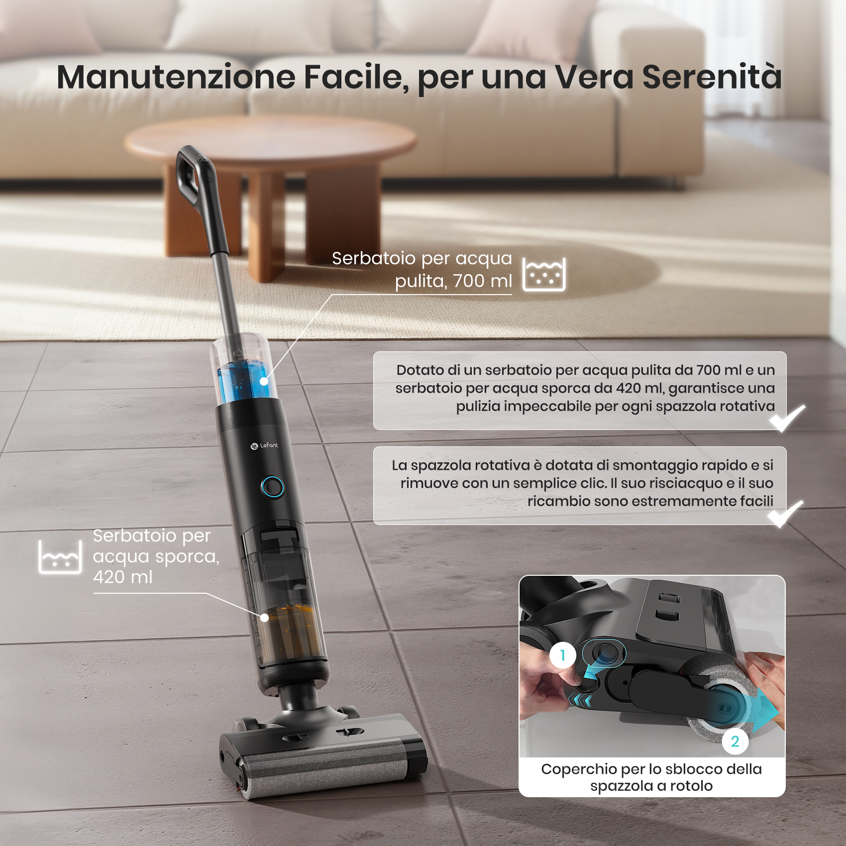 Lefant Cordless Mop Cleaner LS200